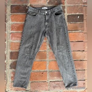 Zara Men's Charcoal Skinny Jeans